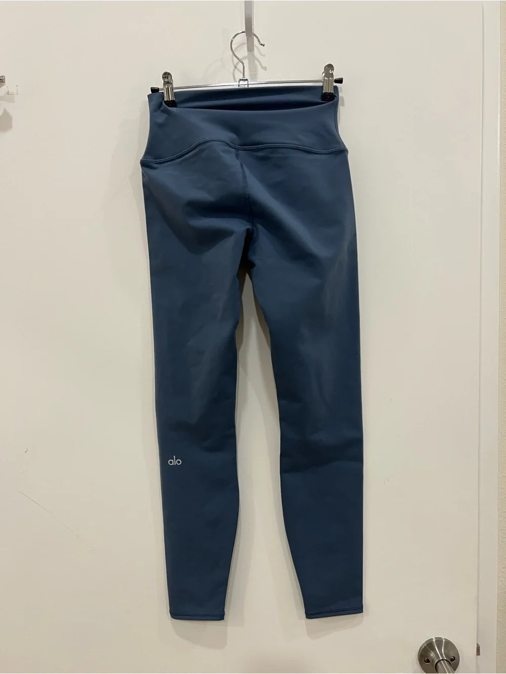 ALO Yoga High-Rise Slate Blue Leggings